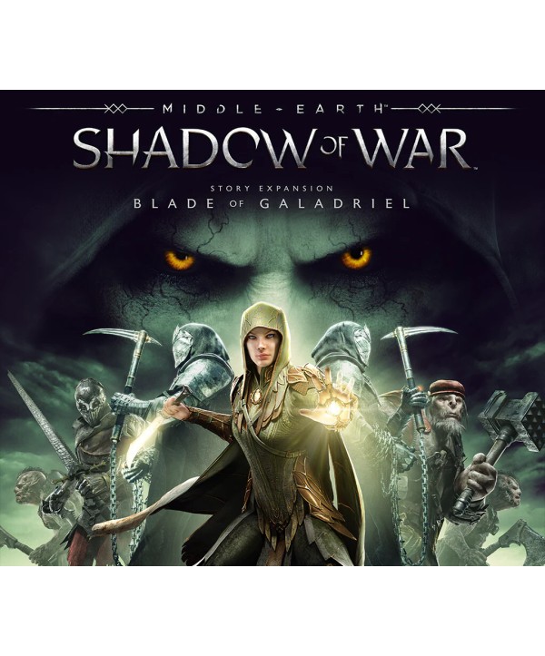 Middle-earth: Shadow of War - The Blade of Galadriel Story Expansion DLC Steam Key GLOBAL